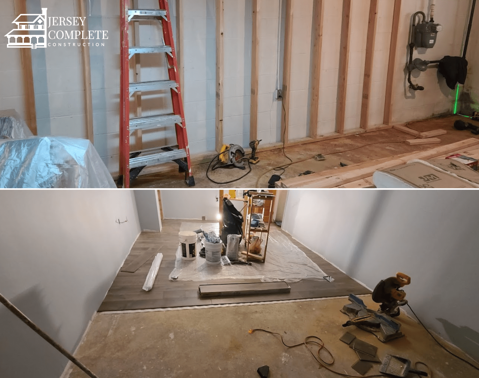 Basement Finishing and Remodeling in Residential Home NJ
