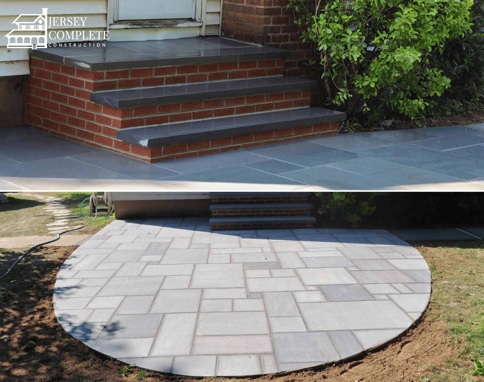 Front Steps & Patio Installation in Residential Home NJ