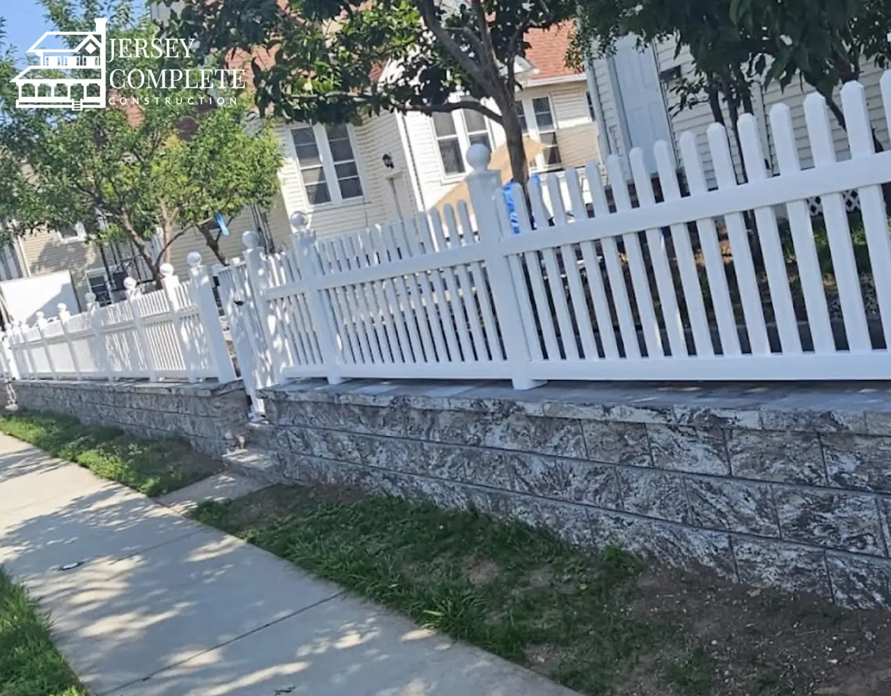 Retaining Wall Construction in Residential Home NJ