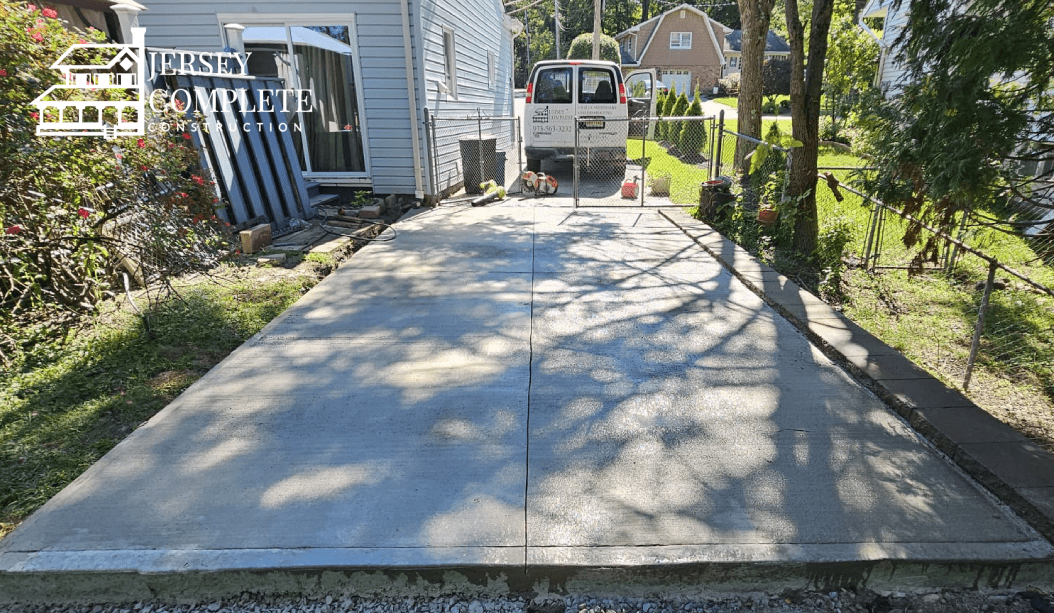 Concrete Driveway Installation in Residential Home NJ